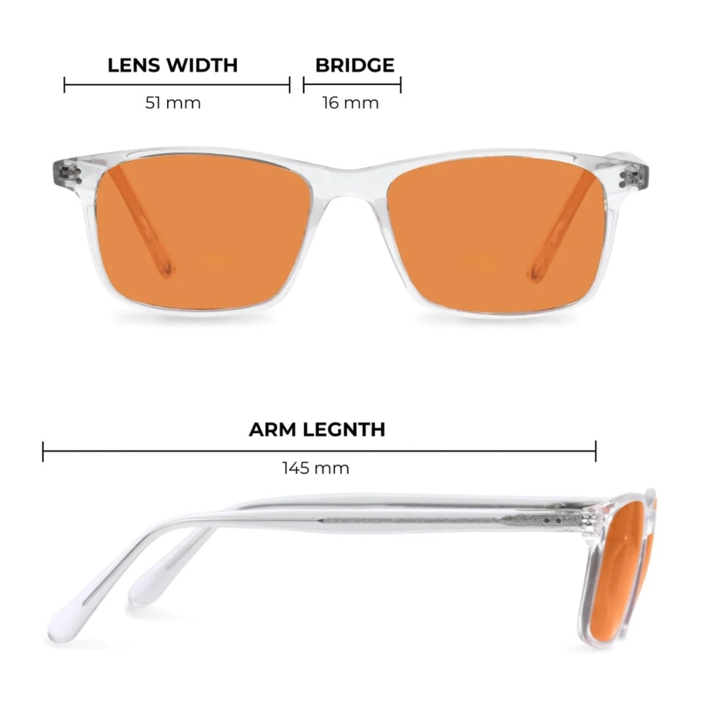Ra Optics Popp Sunset Blue Light Blocking Glasses